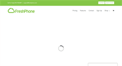 Desktop Screenshot of freshphone.com